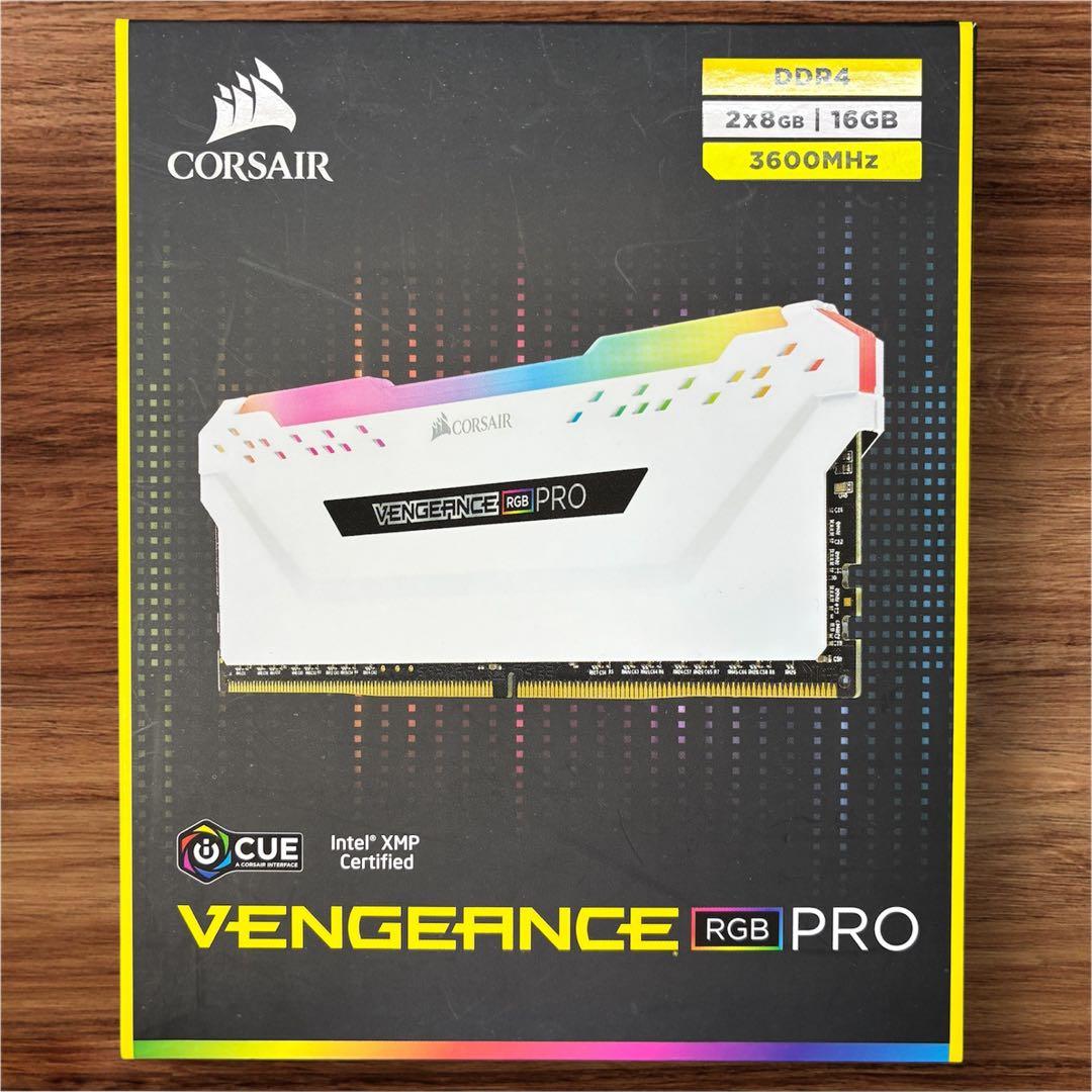 【MemTest+OCCT完走】 Corsair rgb DDR4 8GB×2