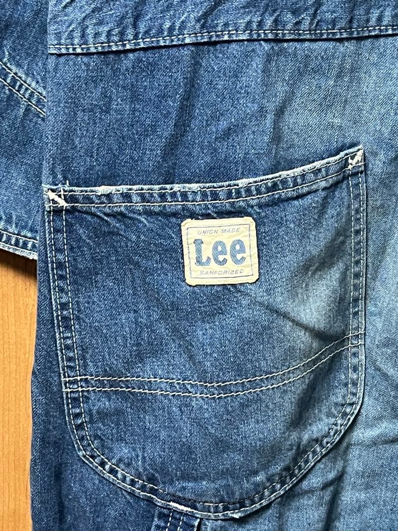 Lee デニム　オールインワン　つなぎ　LM4213 サイズS表記