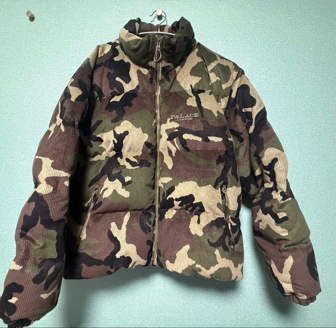 ジャケット・アウター 25SS PALACE CORDUROY PUFFA JACKET CAMO