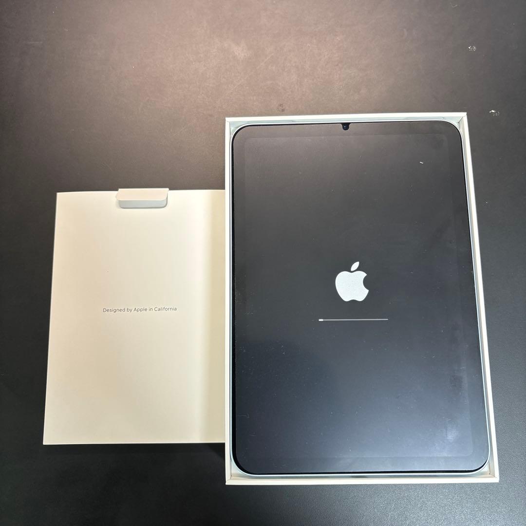も*ね様 Apple iPad mini7 ブルー超美品　バッテリー100% ケ
