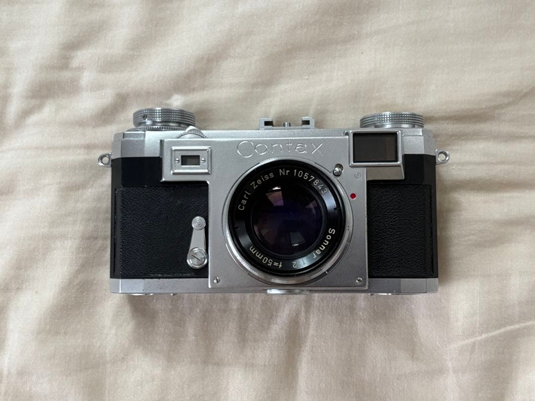 Contax IIa 本体　Sonnar 50mm F2 セット