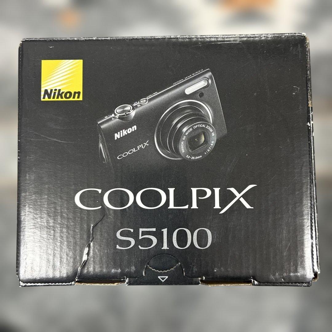 Nikon COOLPIX S5100 本体と付属品