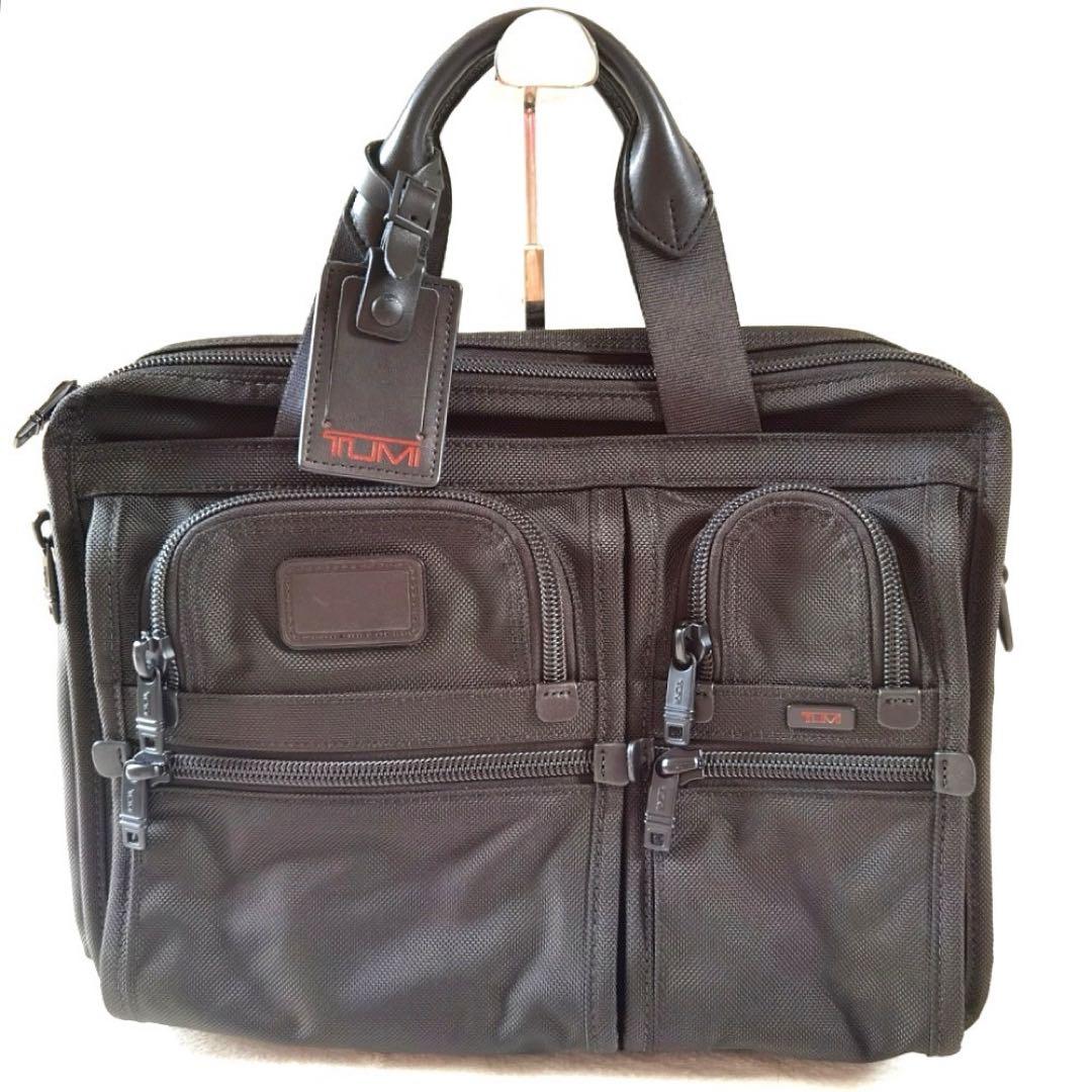 未使用級 TUMI 2way ビジネスバッグ マチ拡張 26141DH 肩掛け