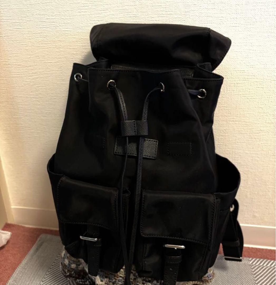トリーバーチ　ブラック　リュック　美品