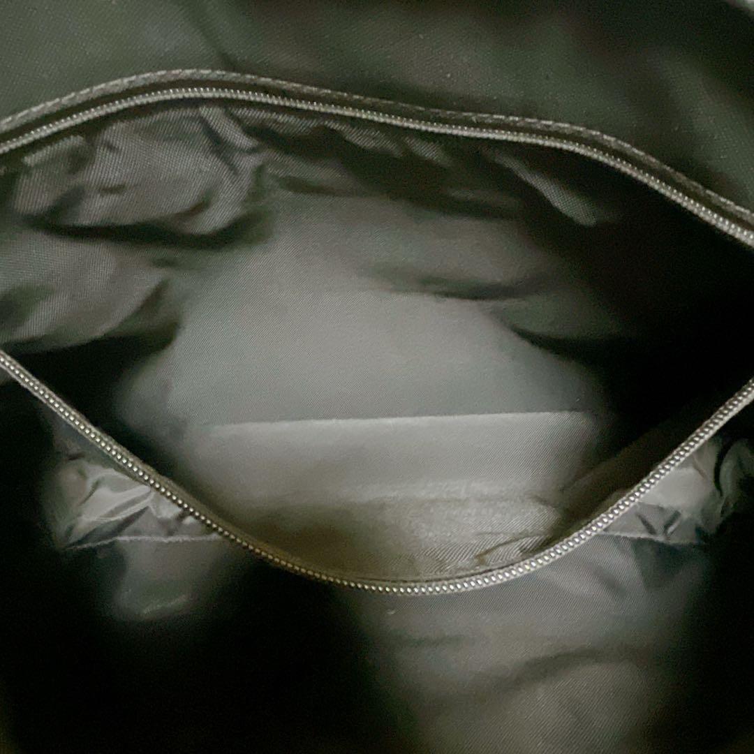 美品✨コーチ　メッセンジャーバッグ　キャンバス　レザー　黒　斜め掛け　A4収納可