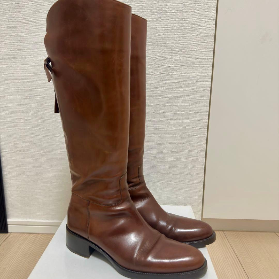 SARTORE サルトル ブラウン（茶色） 定番 ロングブーツ