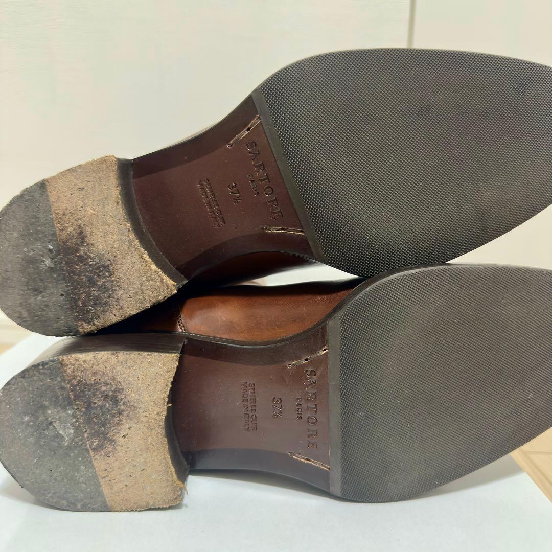 SARTORE サルトル ブラウン（茶色） 定番 ロングブーツ