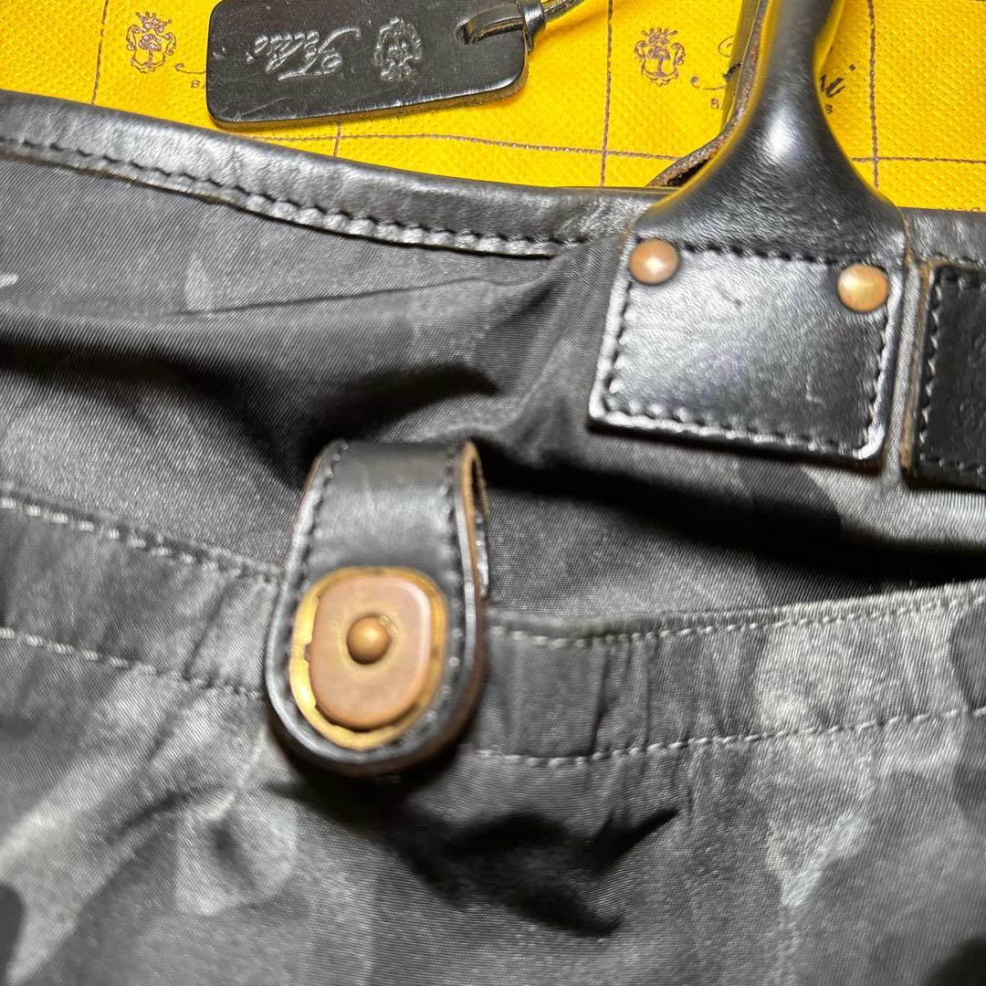 45 フェリージ　felisi トートバッグ　カモフラ柄　9236