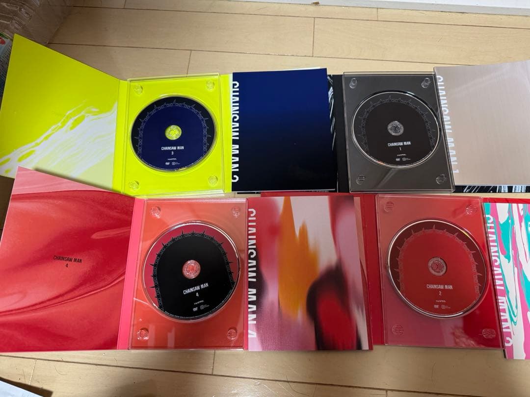 チェンソーマンDVD １〜4巻セット アニメイト全巻購入特典付き