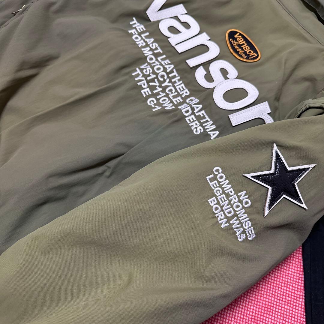 vansonバイクジャケット