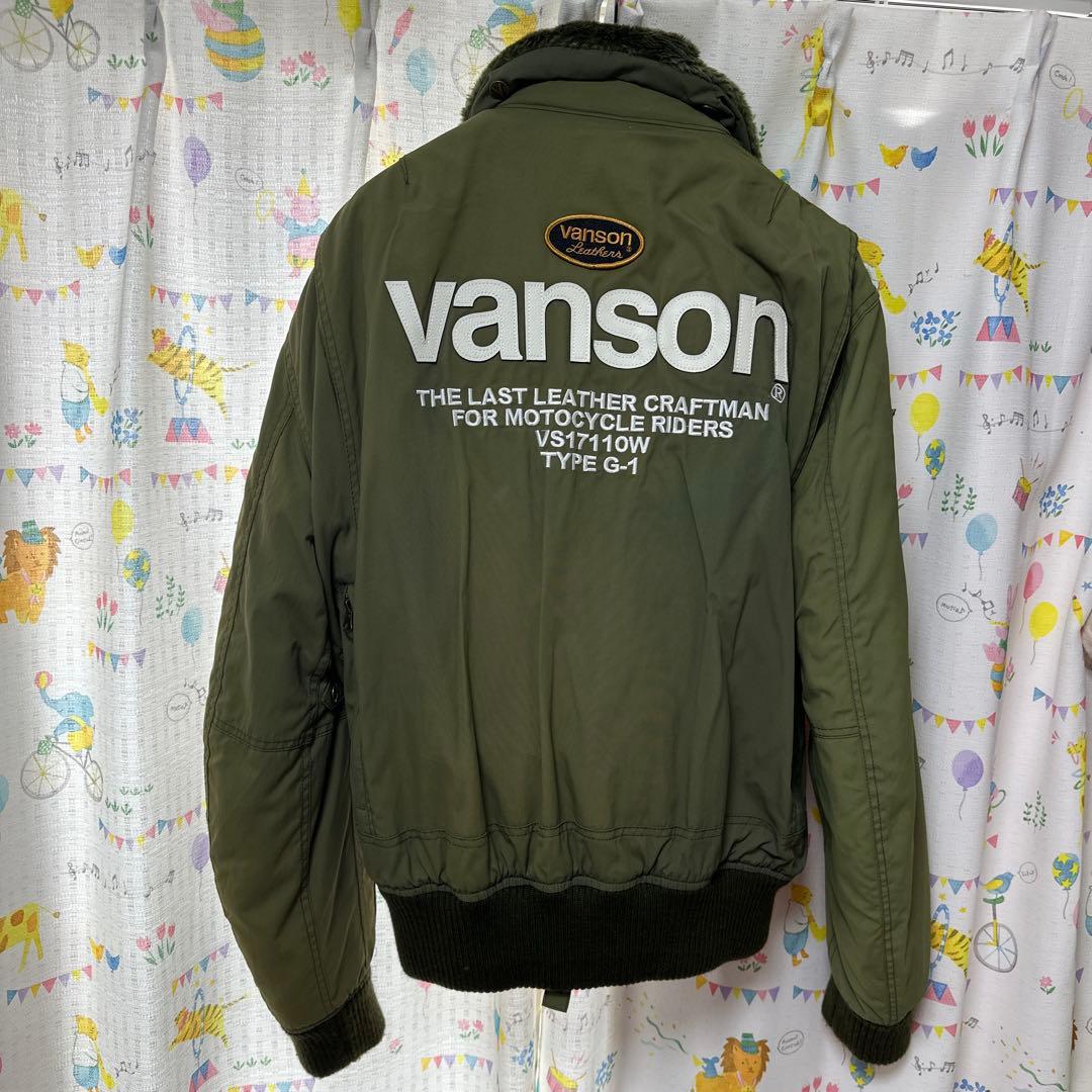 vansonバイクジャケット