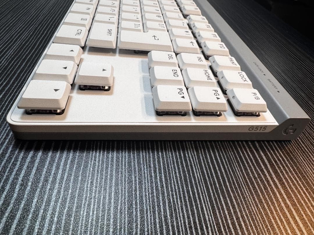 キーボード Logicool G515 Lightspeed TKL White