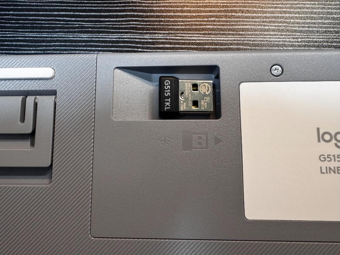 キーボード Logicool G515 Lightspeed TKL White