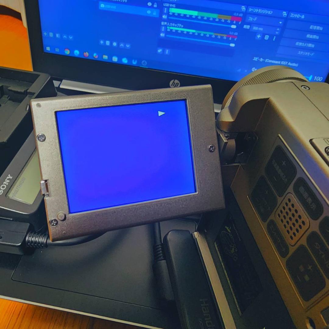 【動作確認済】高画質 SONY MiniDV ビデオカメラ DCR-PC10