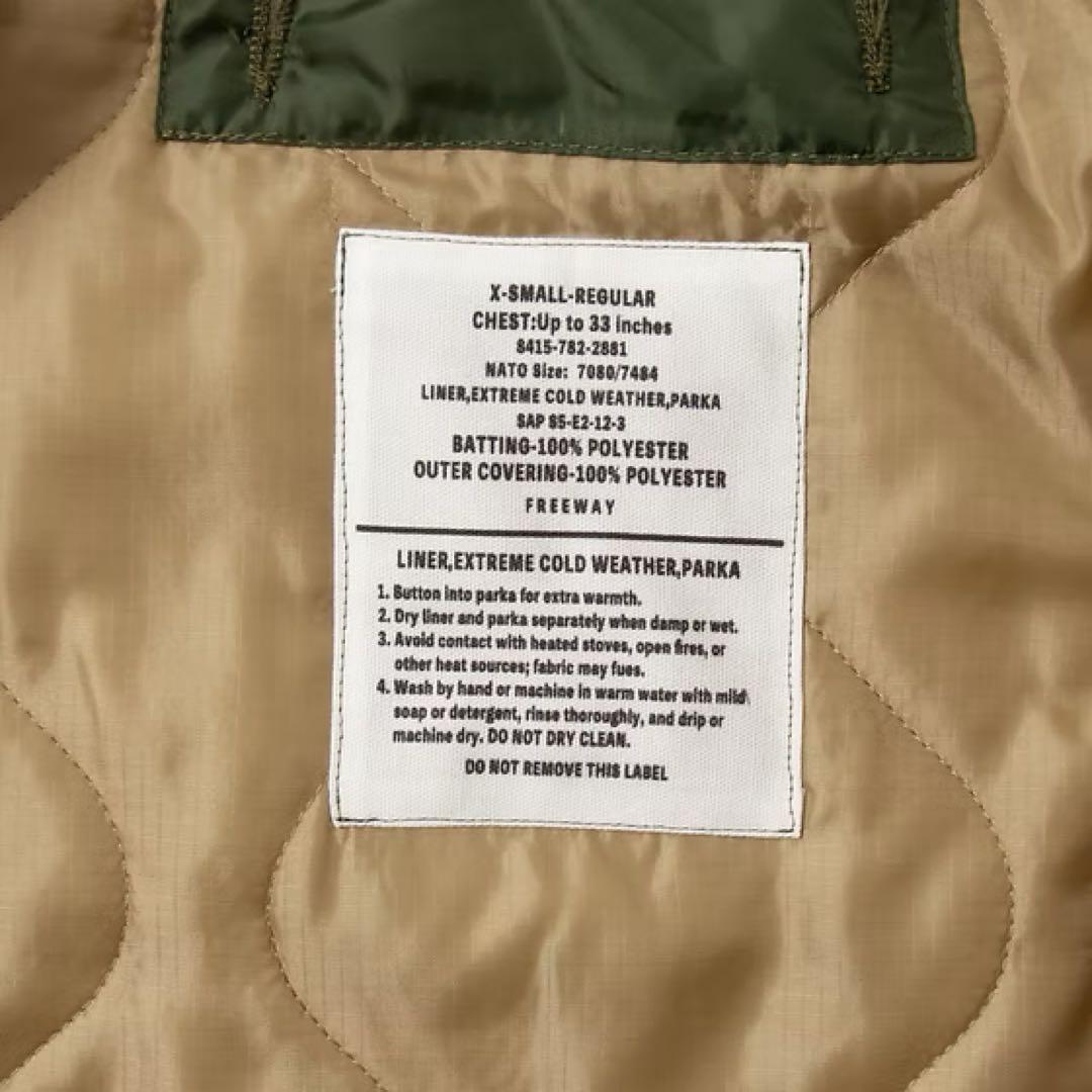 モッズコート/M-65 フィッシュテールパーカー （XS）