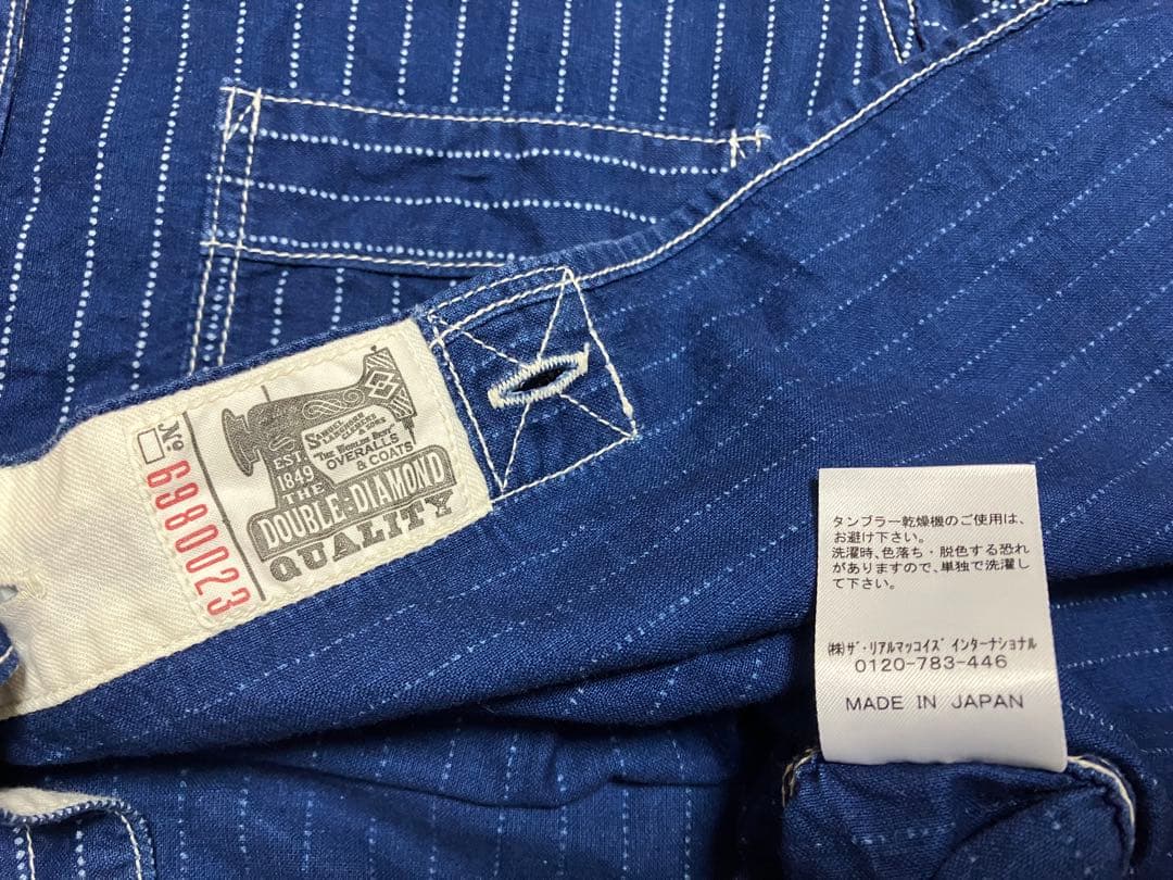 THE REAL MCCOYS／リアルマッコイズ ウォバッシュ長袖シャツ