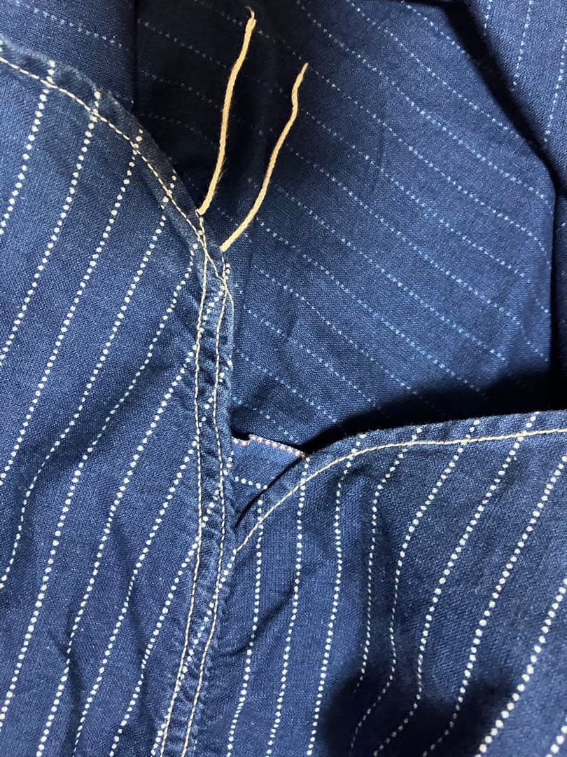 THE REAL MCCOYS／リアルマッコイズ ウォバッシュ長袖シャツ