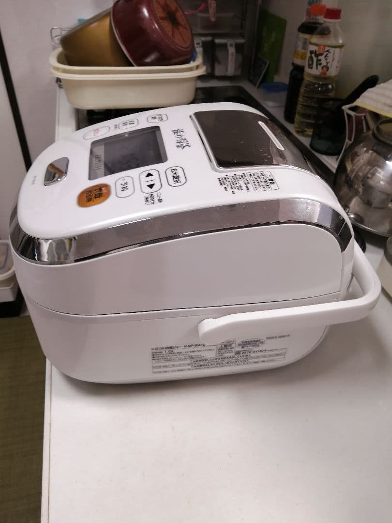 格安！象印極め羽釜炊飯器NP-WA10圧力IH炊飯ジャー南部鉄器1.0L炊き