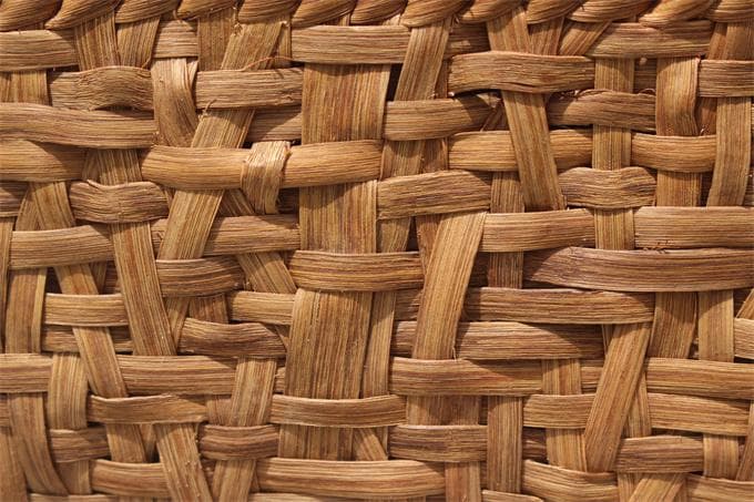 乱れ編み 山葡萄 かごバッグ　籠 バッグ 中布と内ポケット付き 最高