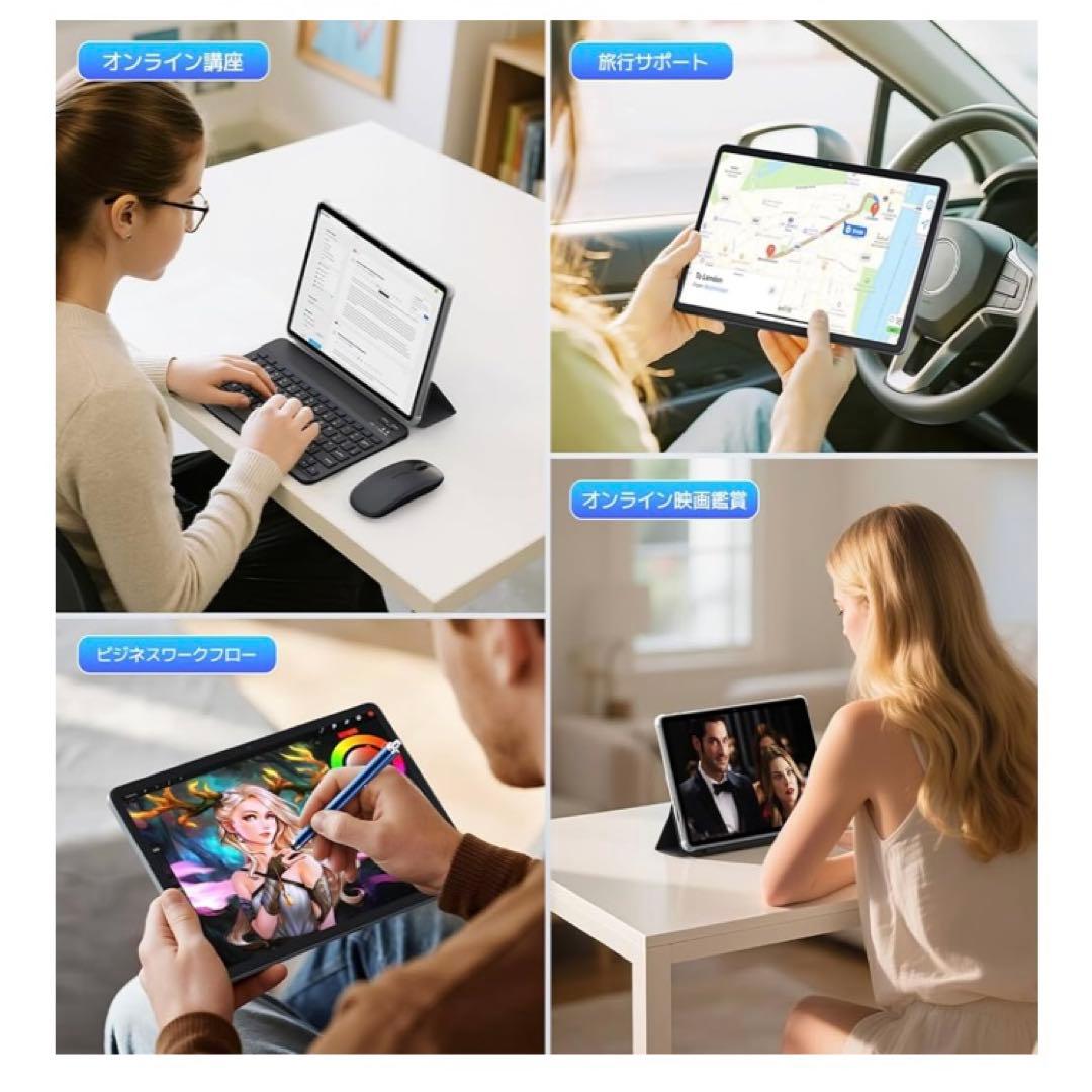 Android15 10インチタブレット Wi-Fiモデル 24GB+256GB