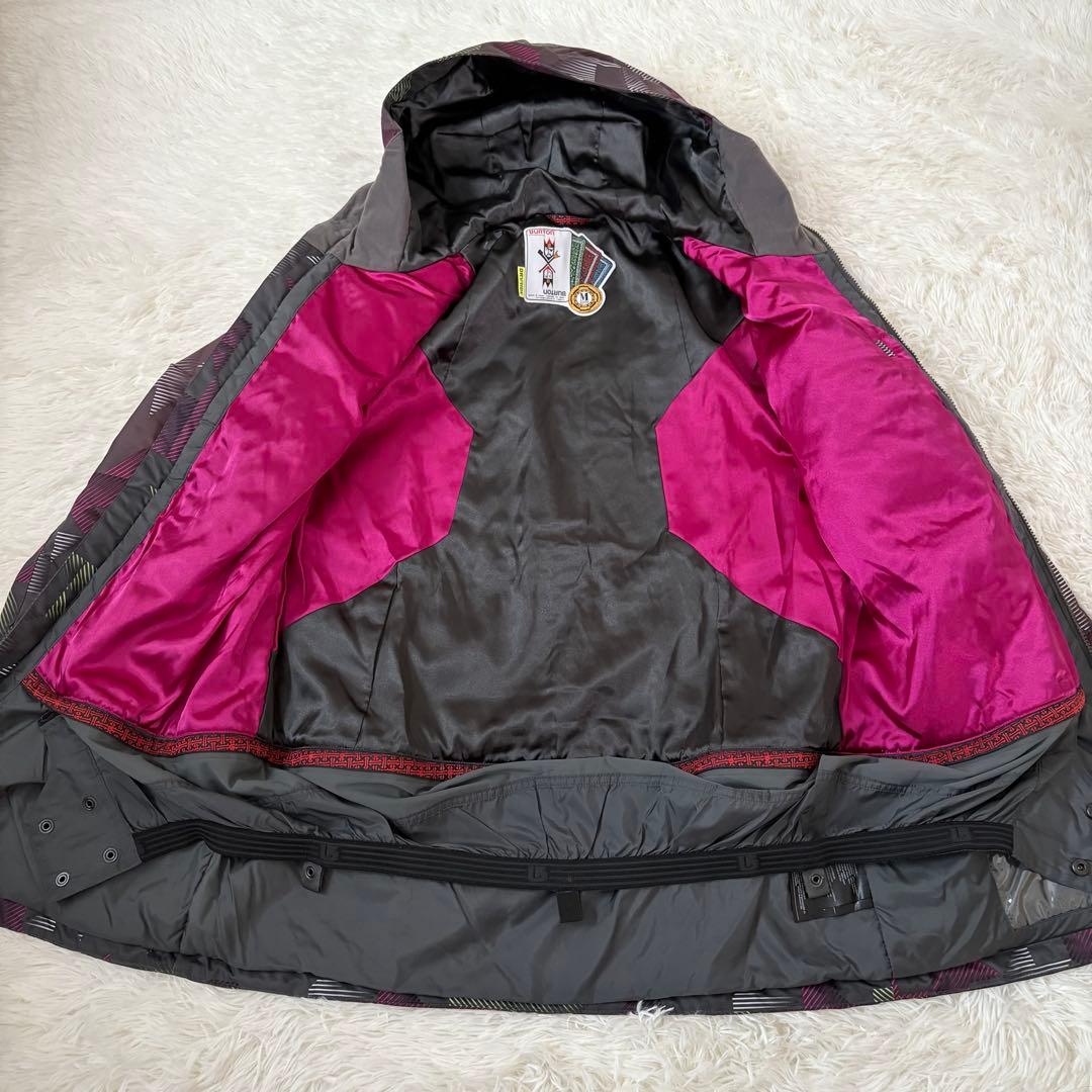 極美品☆BURTON☆バートン　スノーボードウェア　スキー　上下　Mサイズ　総柄