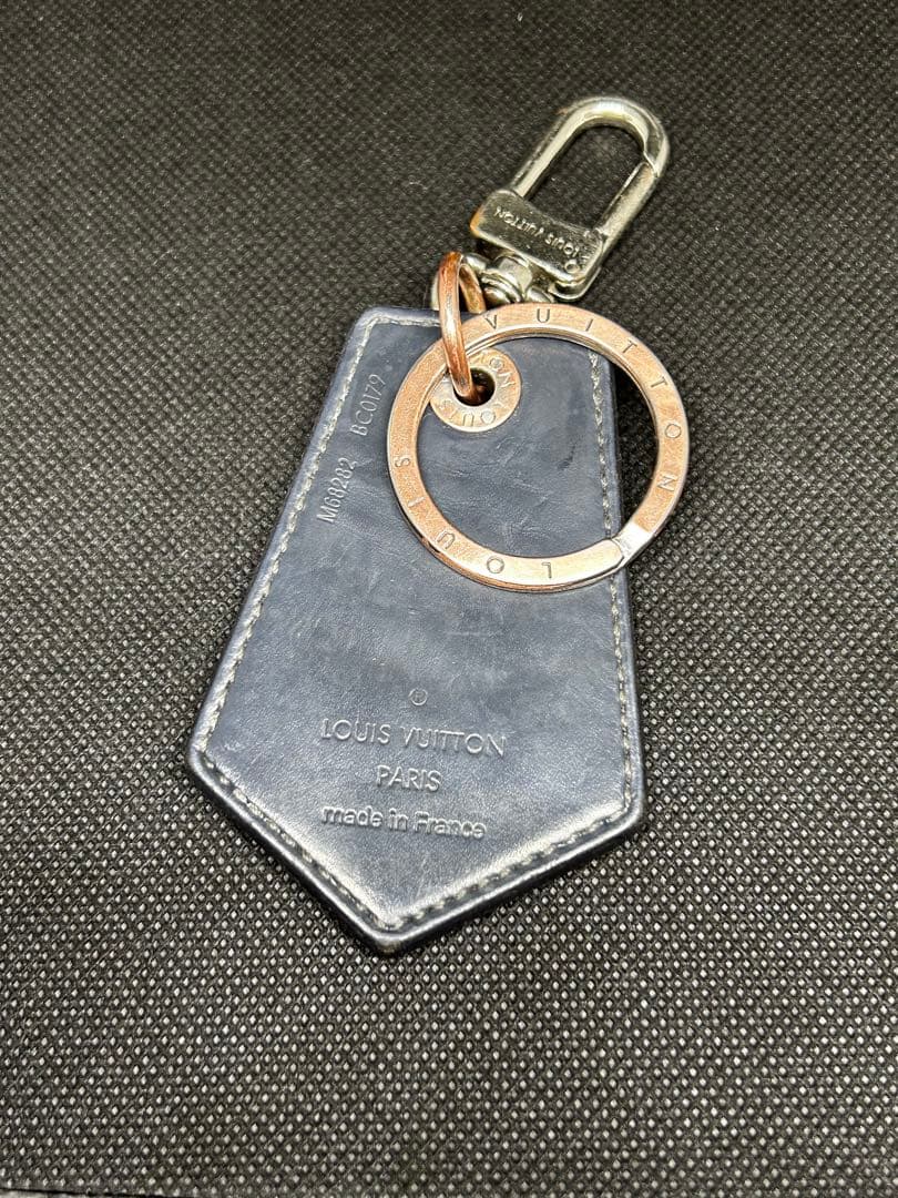 (*店様 【本物】ヴィトン キーリング エピ ブルー メンズ レディース M68
