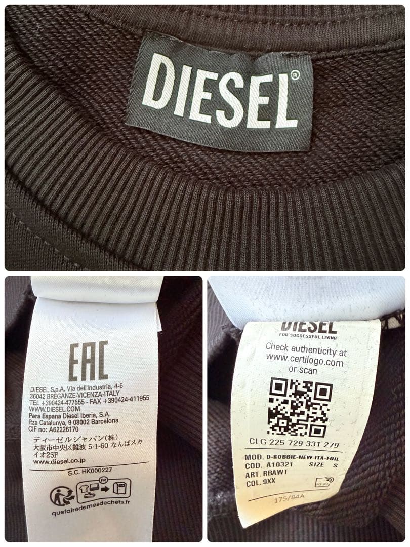 ディーゼル レディース D-ROBBIE-NEW-ITA-FOIL ワンピース