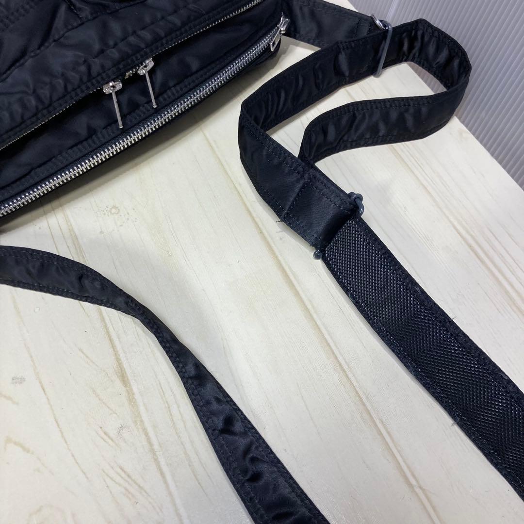 ⭐︎美品⭐︎ポーター タンカー Lサイズ 2層式 ショルダーバッグ ナイロン 黒