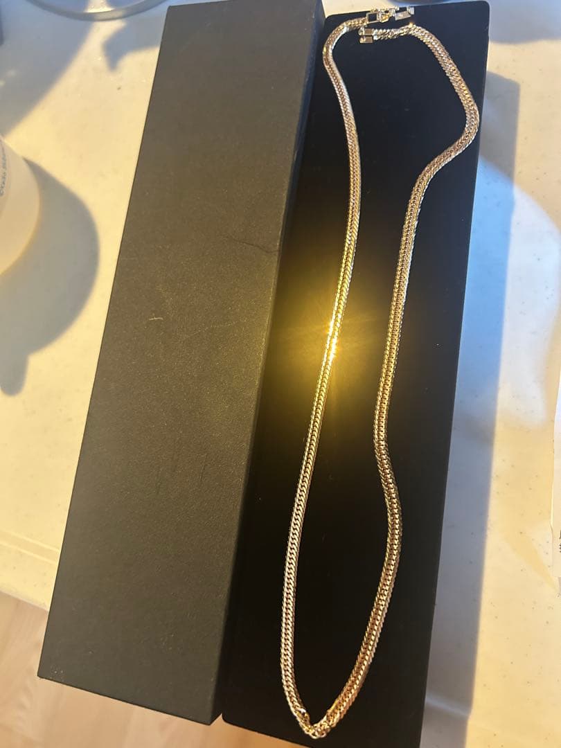 喜平　12面トリプル　ゴールドチェーンネックレス