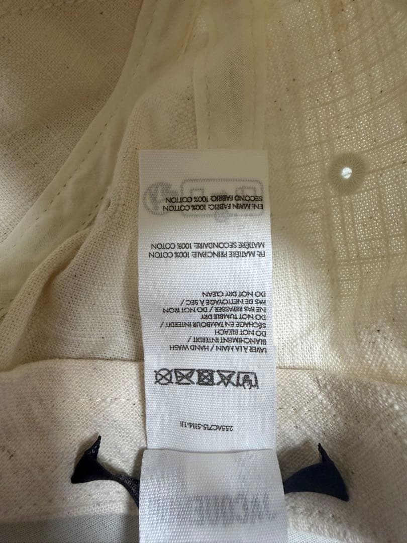 一度のみ使用JACQUEMUS ヨンア さん着用　キャップ 56cm