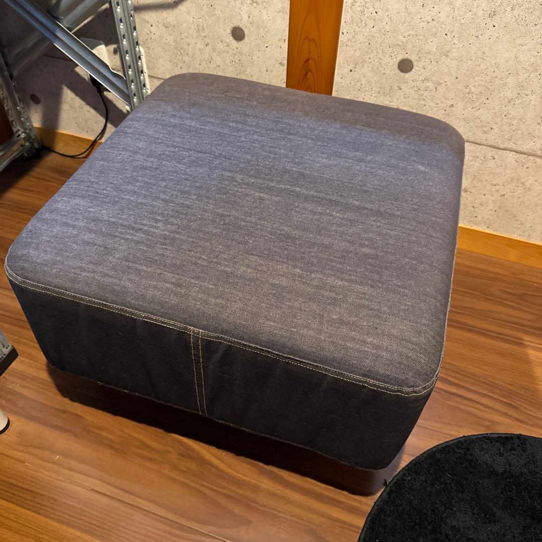 MUJI 無印良品 オットマン スツール リビング ソファ