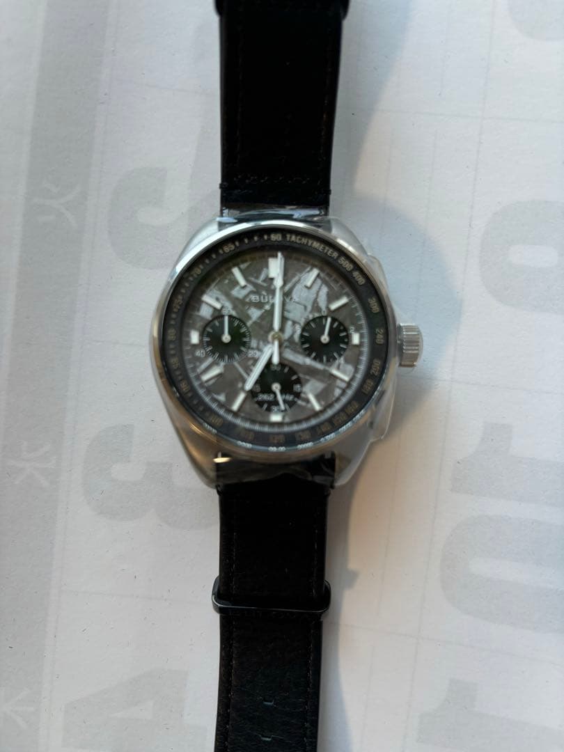 BULOVA ブロー　バハイプレシジョンクオーツ グレー 96A312 正規品