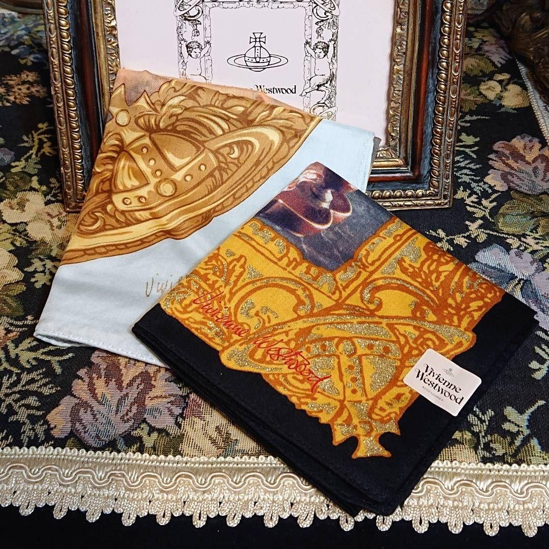 【最終処分☆】レア柄 ヴィヴィアンウエストウッド サロン プッティー 2枚セット