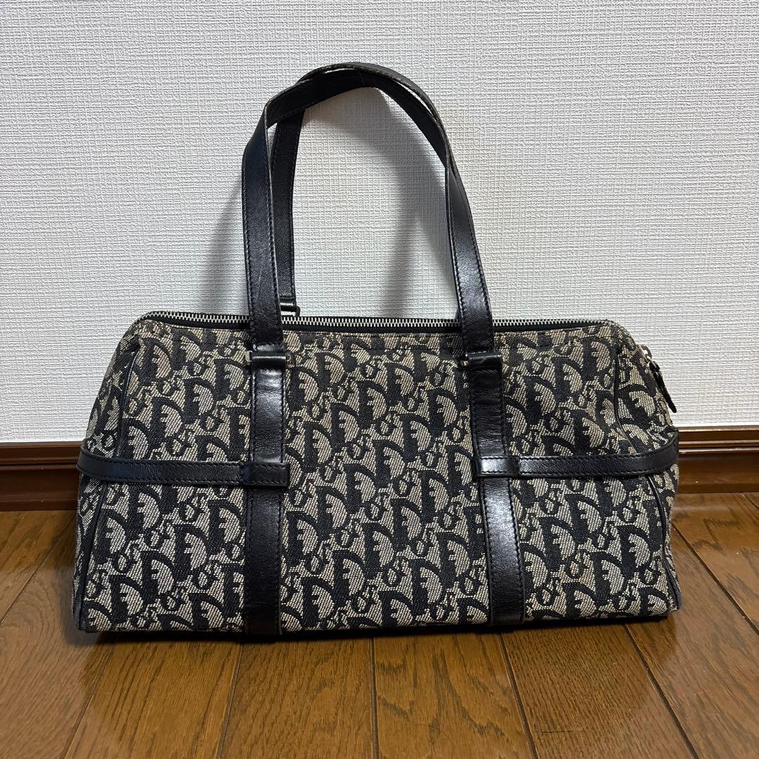 クリスチャンディオール　Dior ボストンバック　トロッター　ヴィンテージ