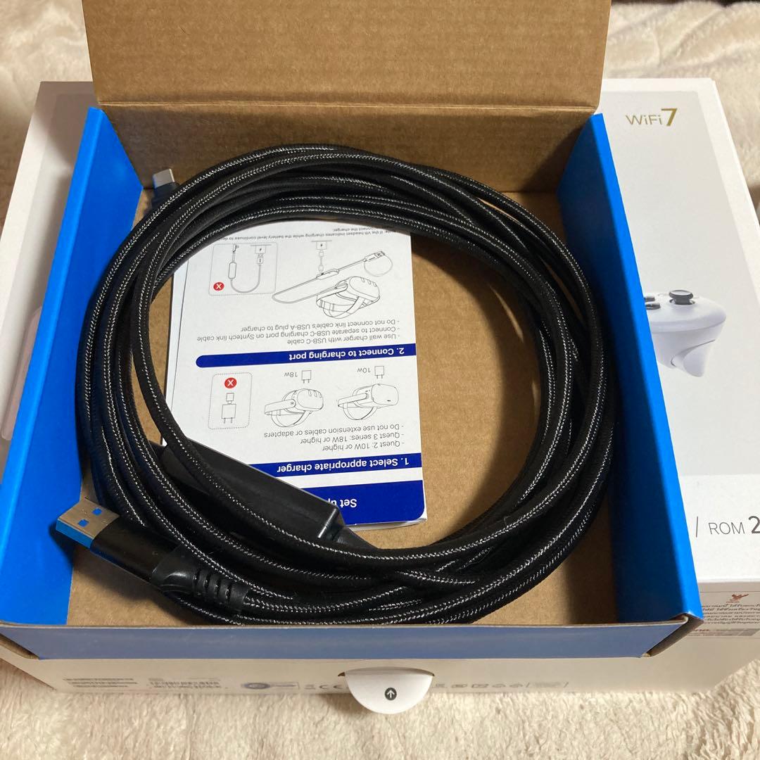 PICO 4 Ultra モーショントラッカー3個　急速充電ケーブル付き