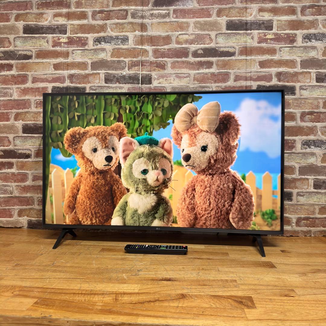 LG 43V型 4K液晶テレビ 43UM7300EJA スマートテレビ アプリ○