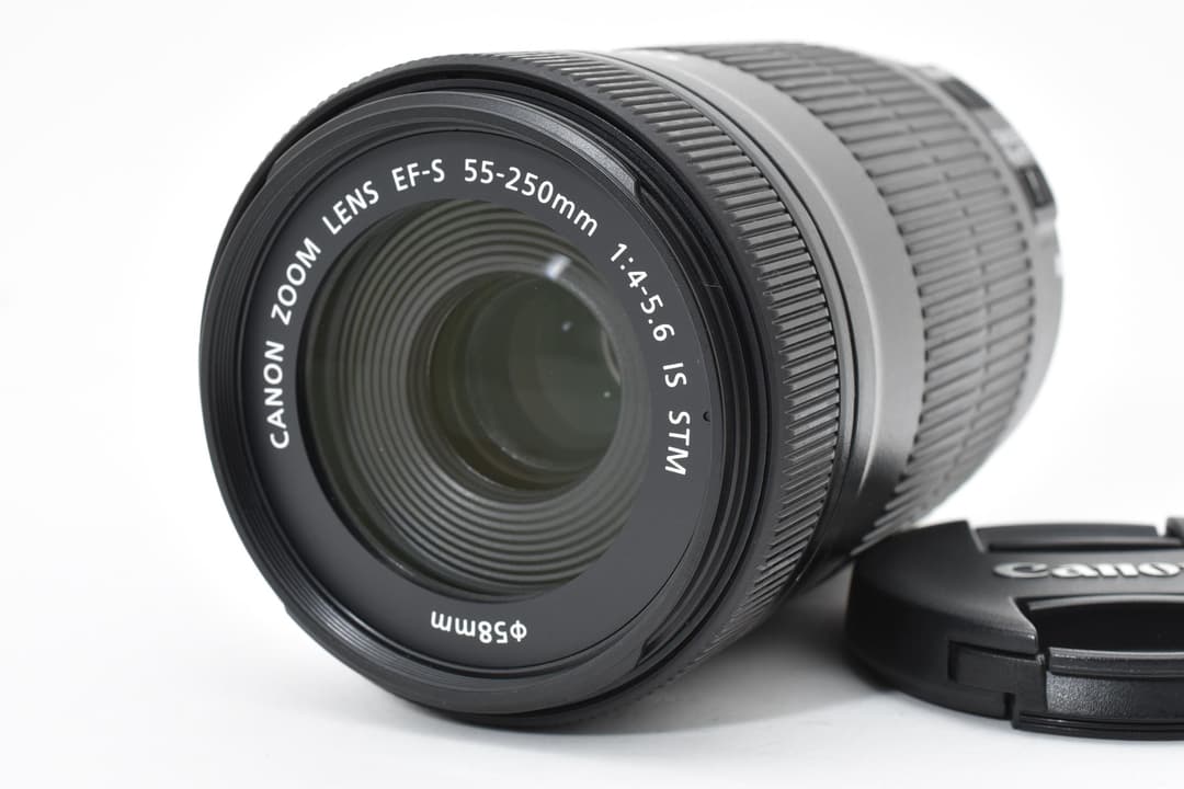 レンズ(ズーム) Canon EF-S 55-250mm F4-5.6 IS STM #9444