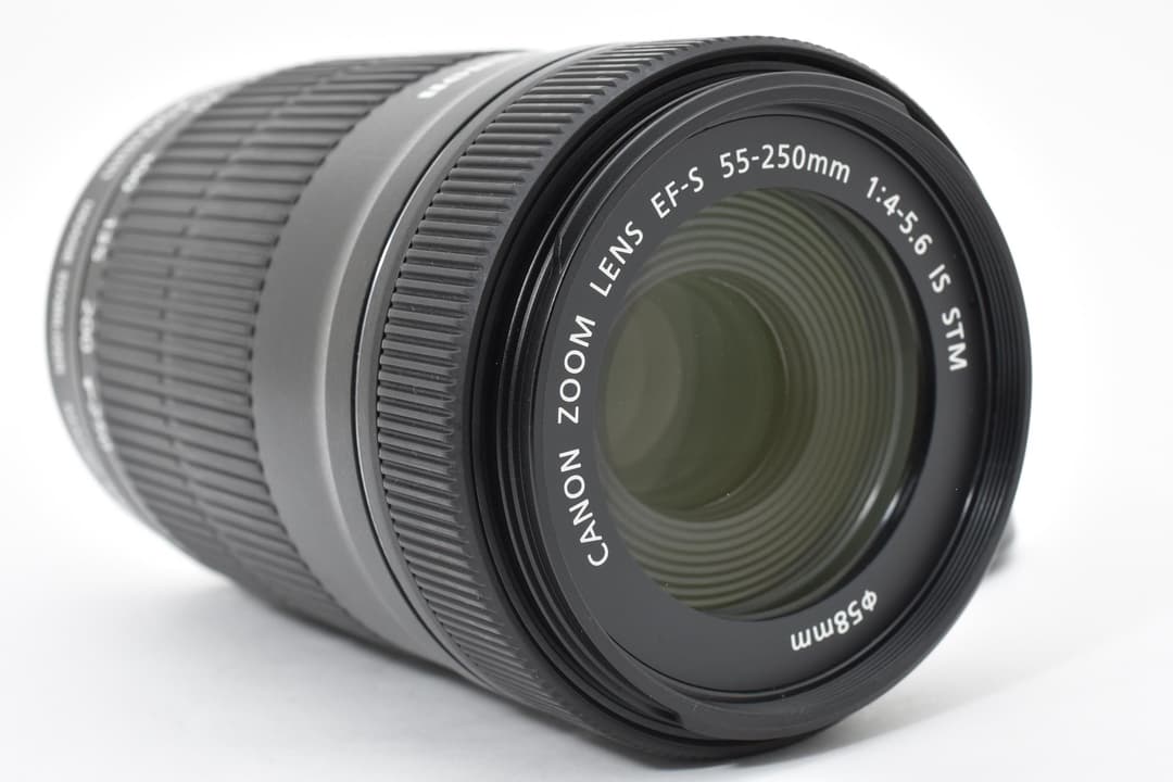 レンズ(ズーム) Canon EF-S 55-250mm F4-5.6 IS STM #9444
