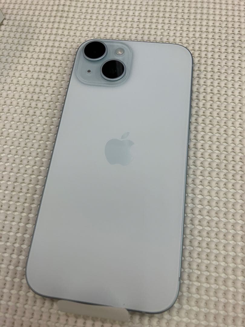 iPhone 15 新品開封済み 128GB ブルー 一括購入 残債なし