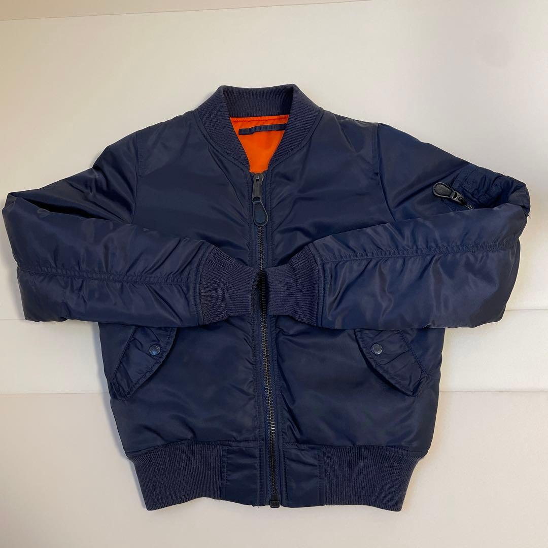 AVIREX MA-1 Sサイズ　ネイビー