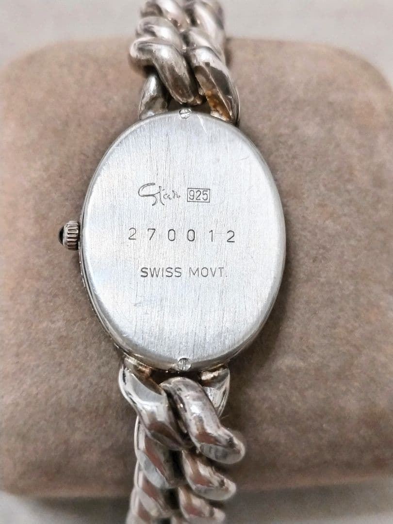 Sora　スタージュエリー　ブレスレットタイプ　シルバーウォッチ