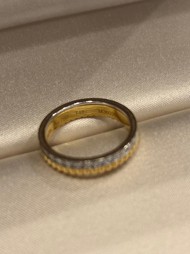 【正規品】ブシュロン キャトル ラディアント ハーフパヴェ #48