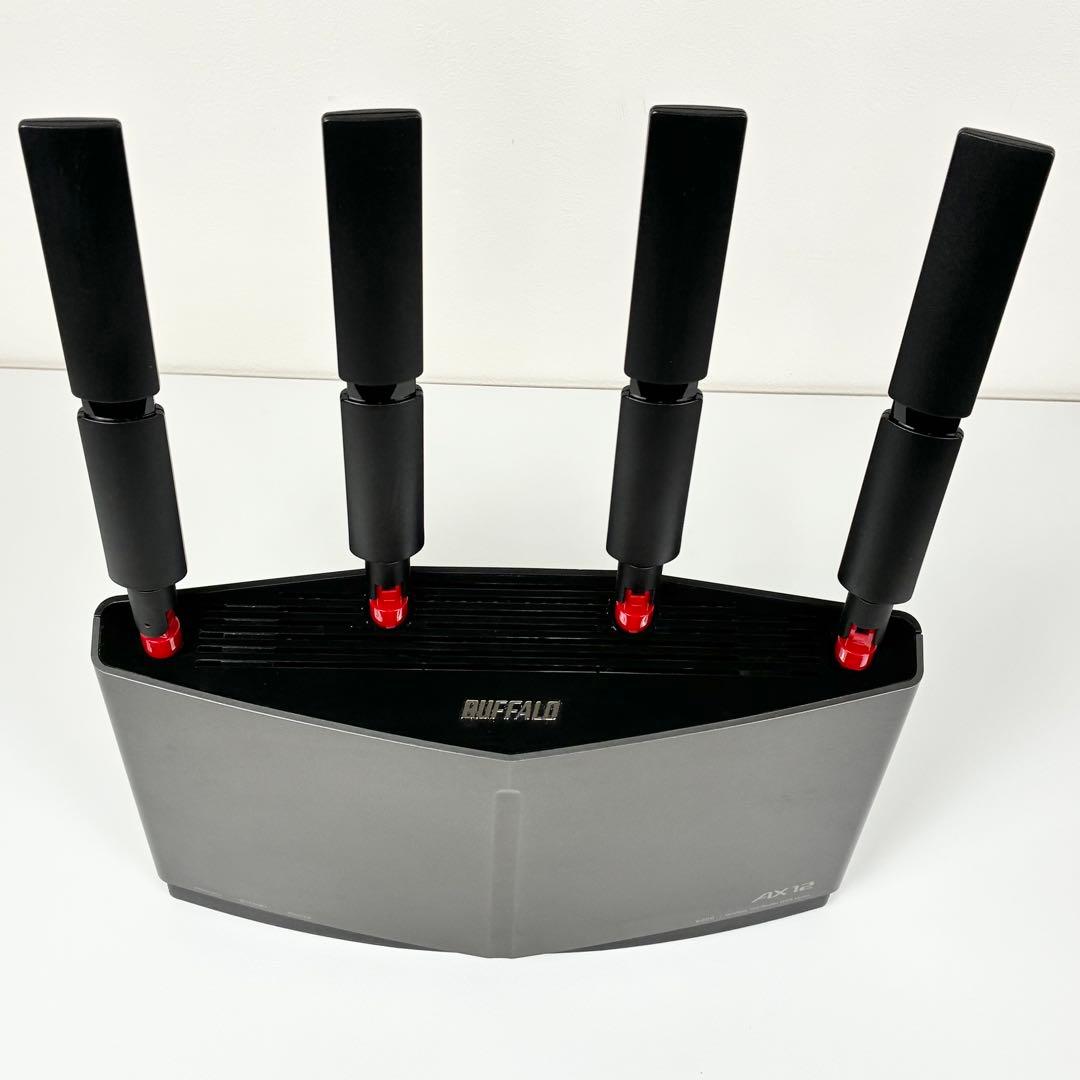 【動作確認済】バッファロー WXR-6000AX12S 外箱・説明書 10GbE