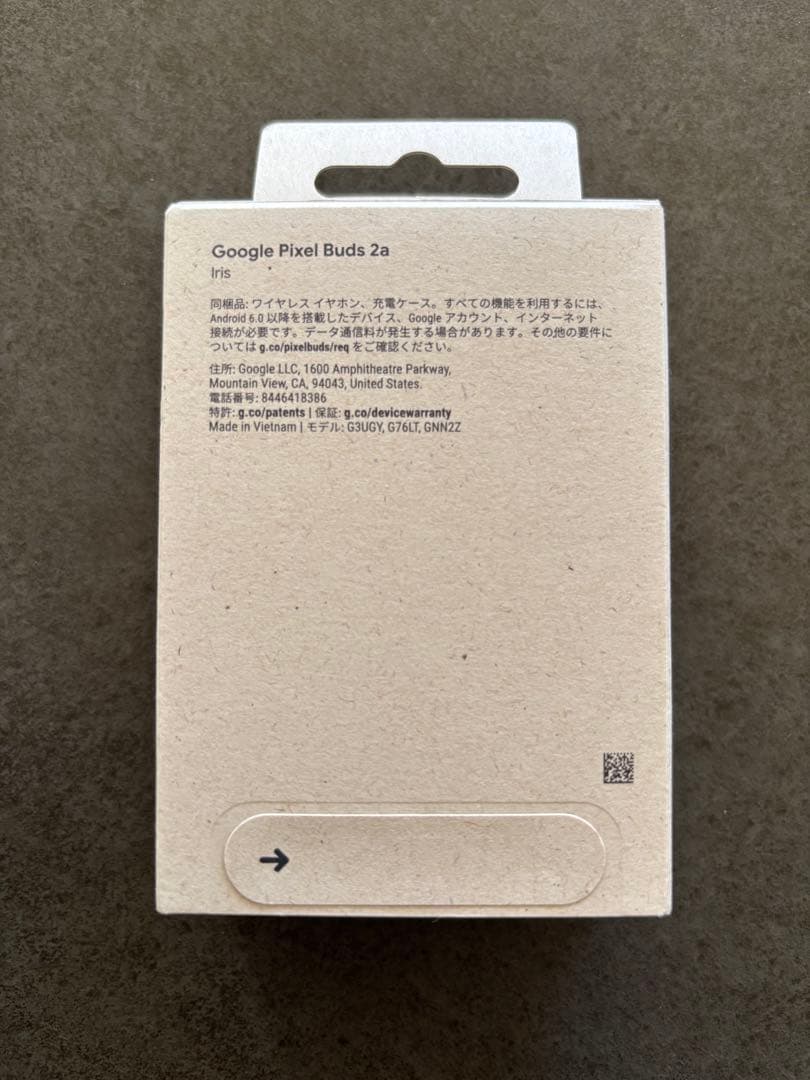 【新品未使用】Google Pixel Buds 2a