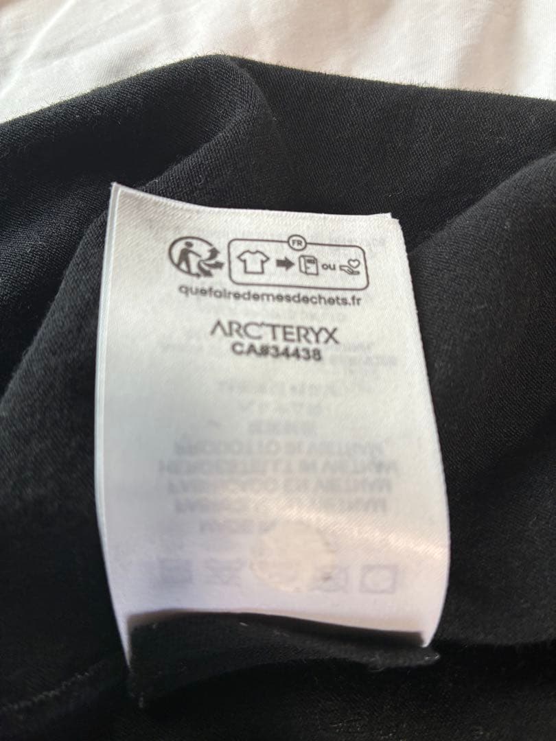 アークテリクス　ローLTウールネックゲイター　黒　rho lt wool