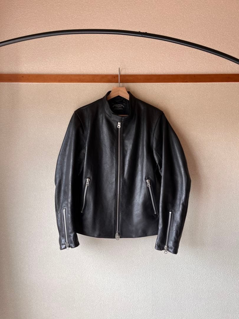 最終値下げ 美品 united arrows シングルレザージャケット