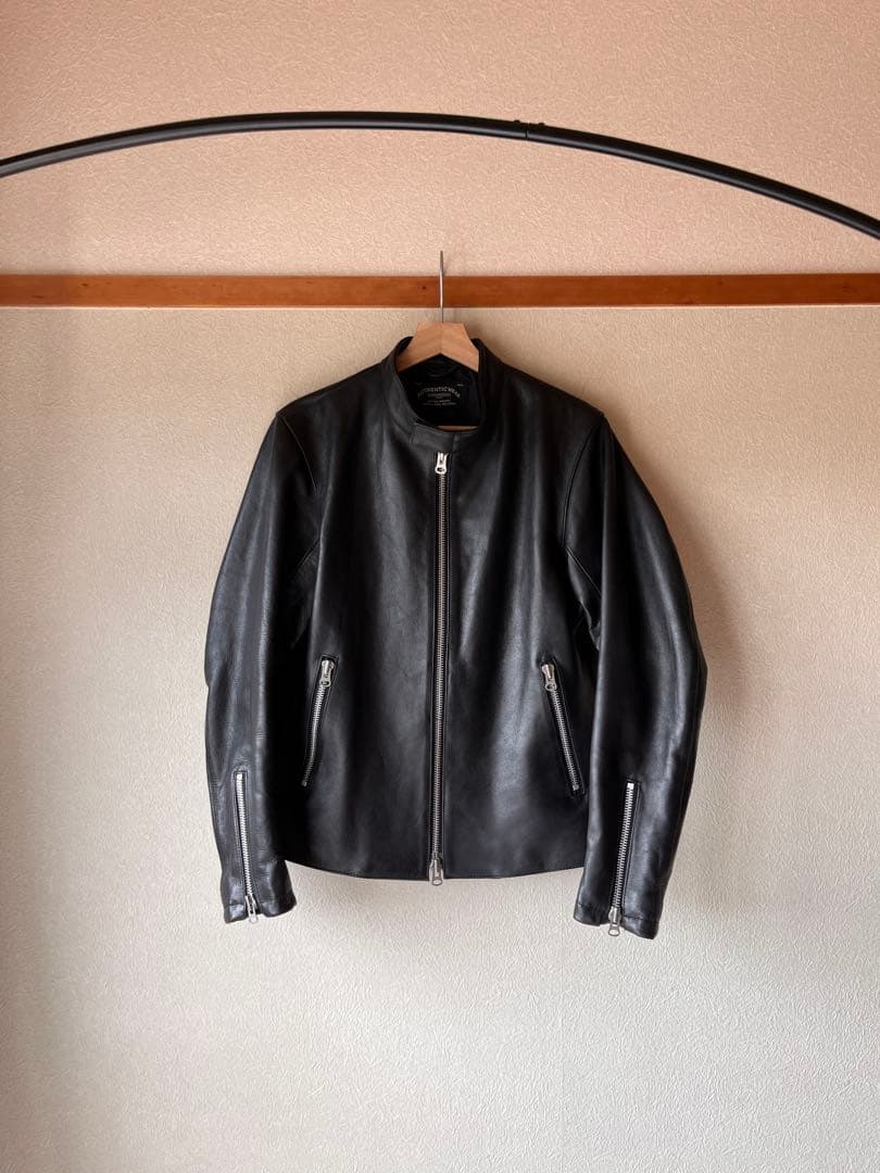 最終値下げ 美品 united arrows シングルレザージャケット