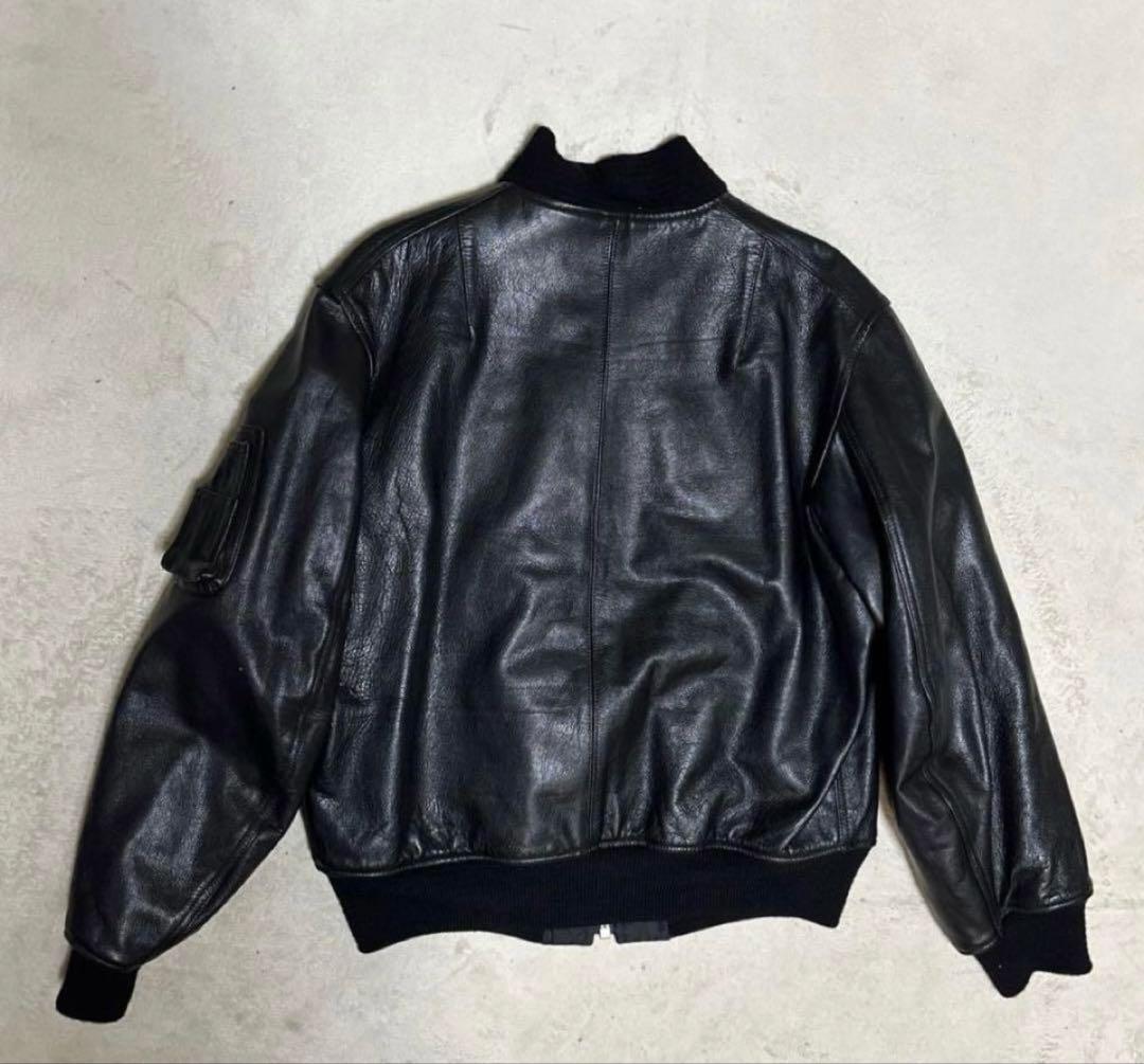 KARL HERMUT ピンクハウス　レザージャケット　フライトジャケット