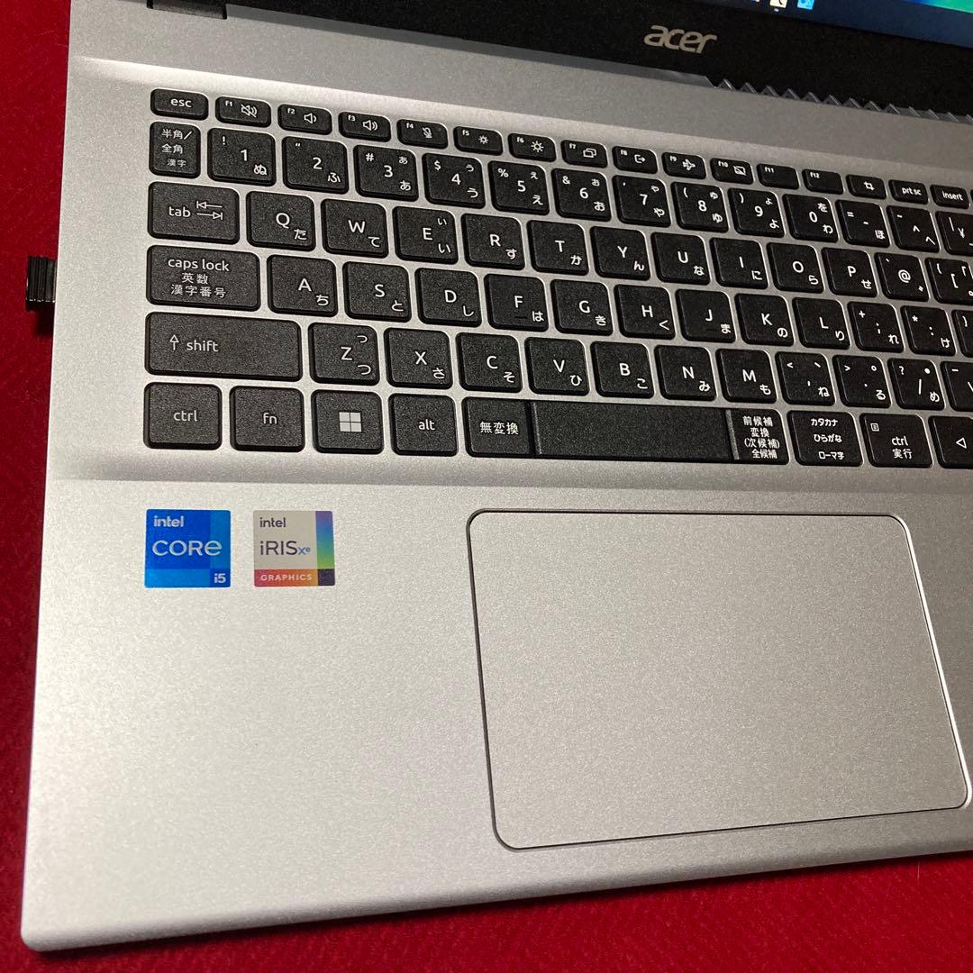 acer 2024年製 ノートパソコン i5 1235U 512GB 16GB