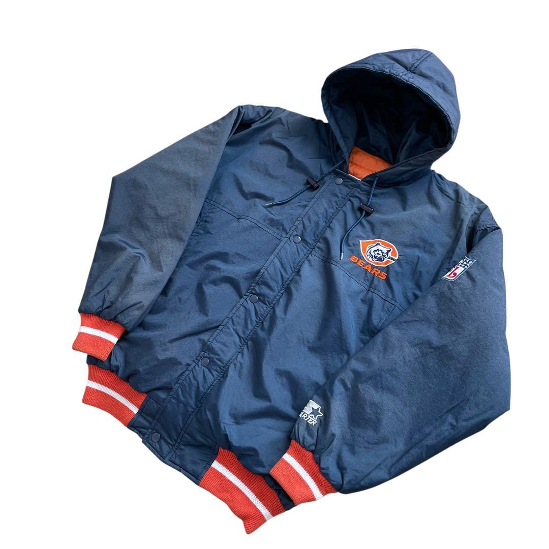 美品 雰囲気抜群 90s スターター NFLシカゴベアーズ ナイロンジャケット